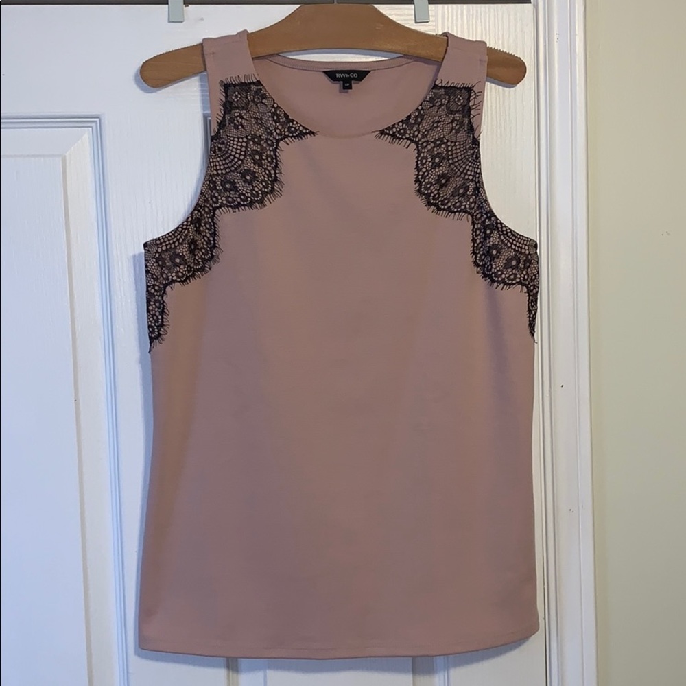 RW&CO Tank Top with Lace